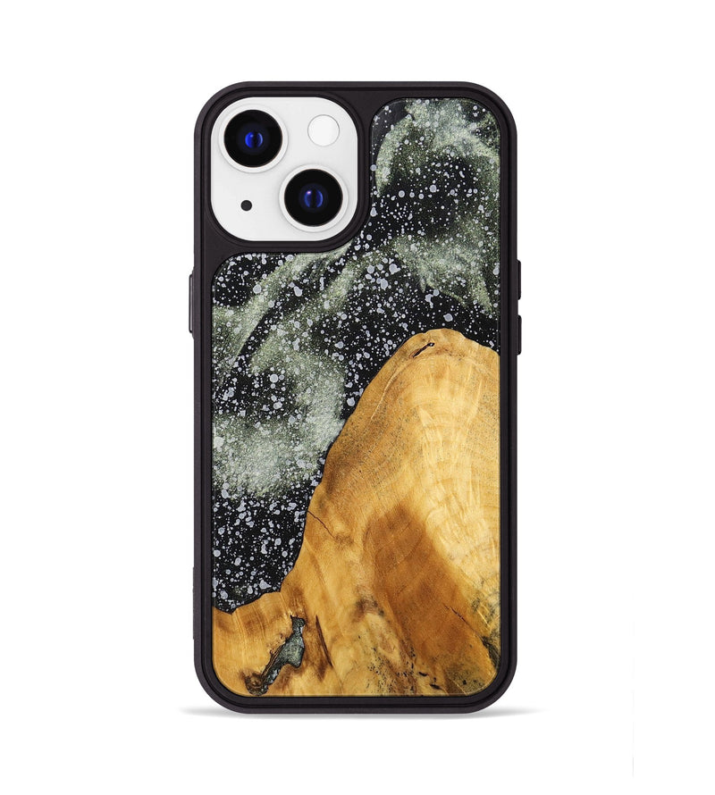 iPhone 13 Wood+Resin Phone Case - Jazlyn (Cosmos, 700532)
