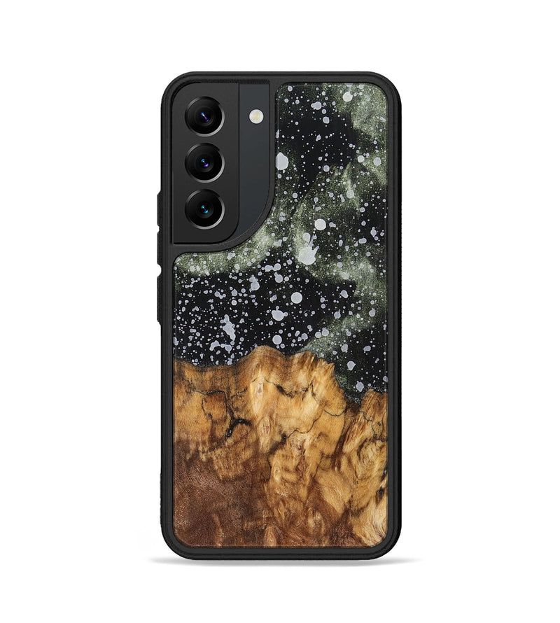 Galaxy S22 Wood+Resin Phone Case - Hattie (Cosmos, 700535)