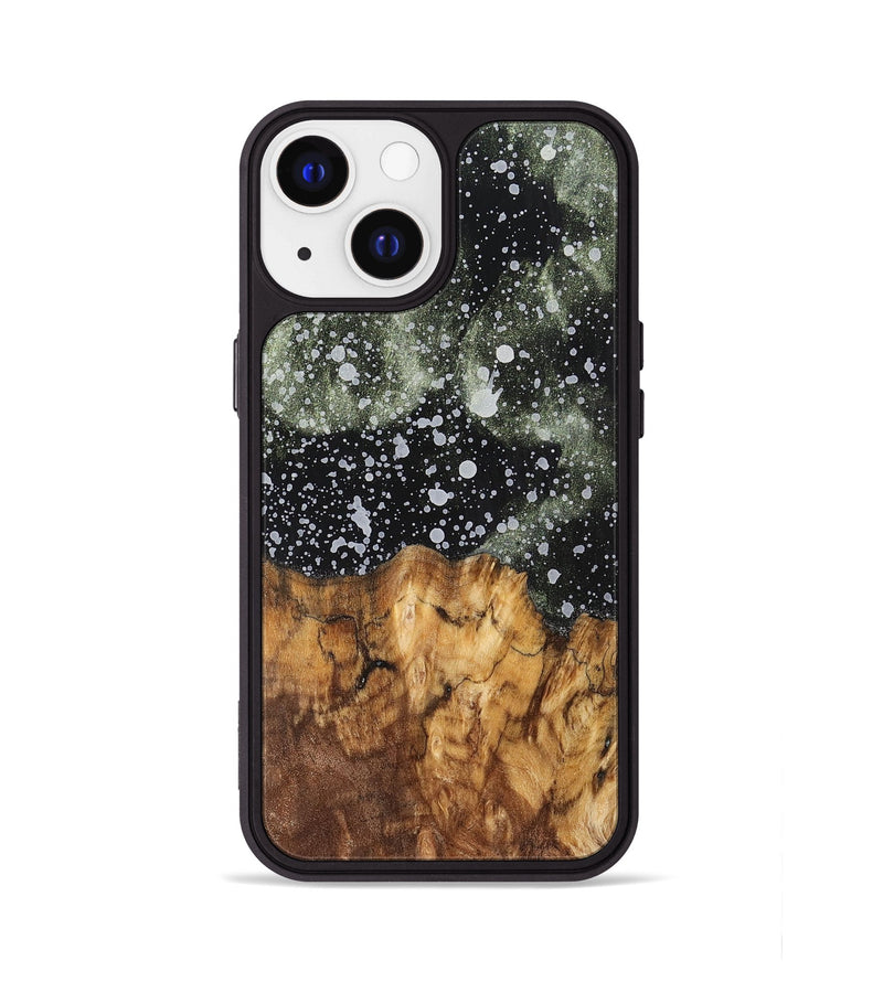 iPhone 13 Wood+Resin Phone Case - Hattie (Cosmos, 700535)