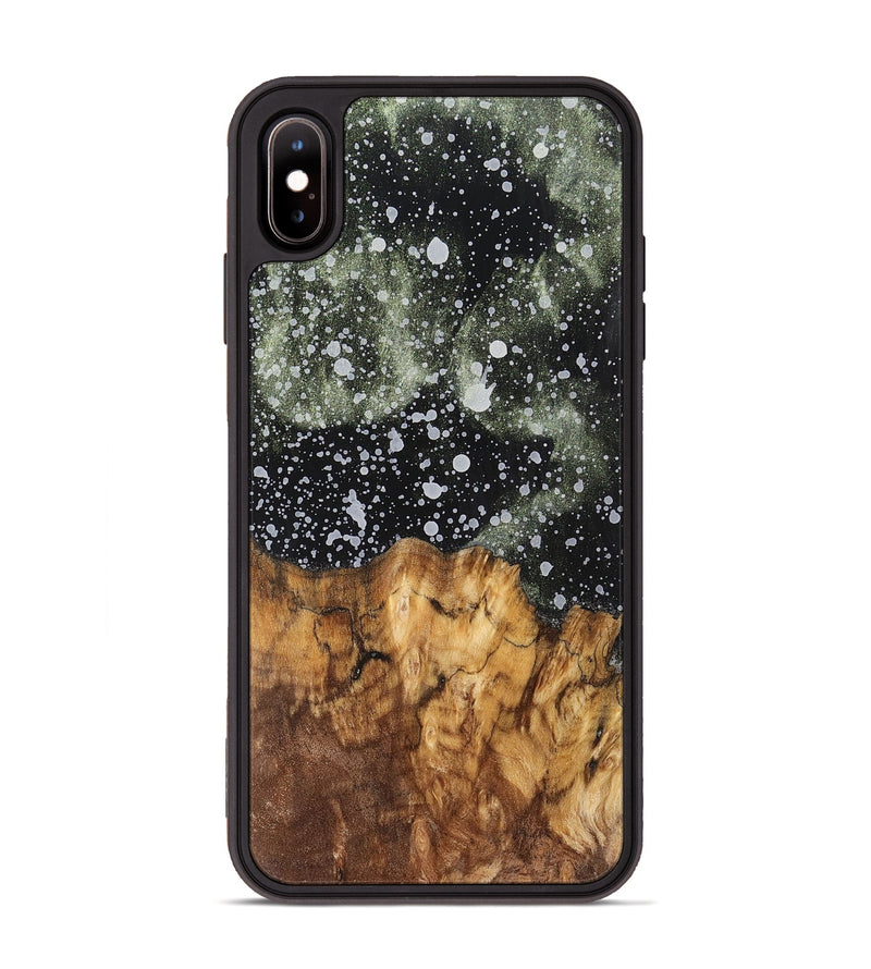iPhone Xs Max Wood+Resin Phone Case - Hattie (Cosmos, 700535)