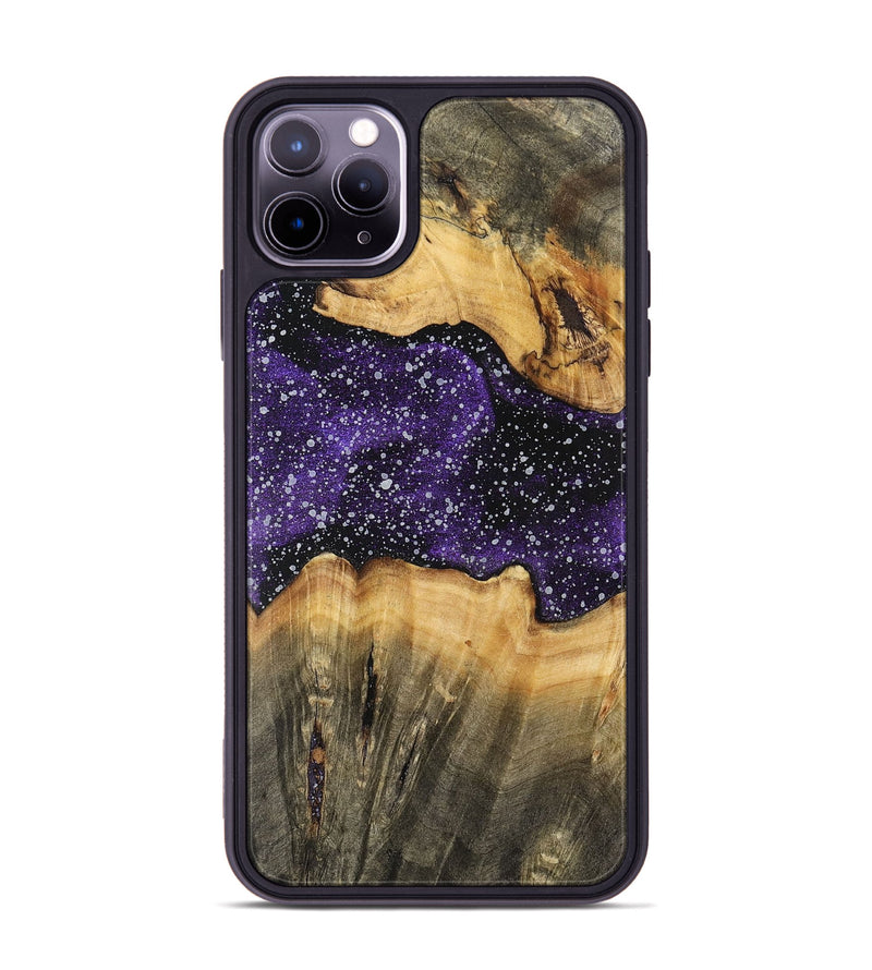 iPhone 11 Pro Max Wood+Resin Phone Case - Dale (Cosmos, 700536)