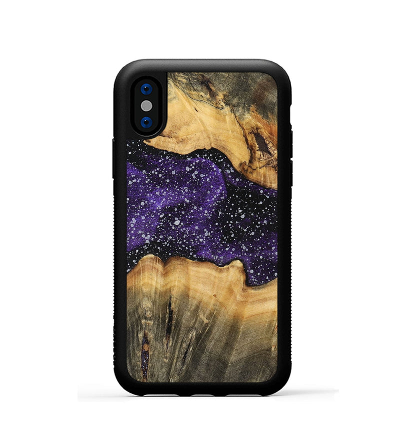 iPhone Xs Wood+Resin Phone Case - Dale (Cosmos, 700536)