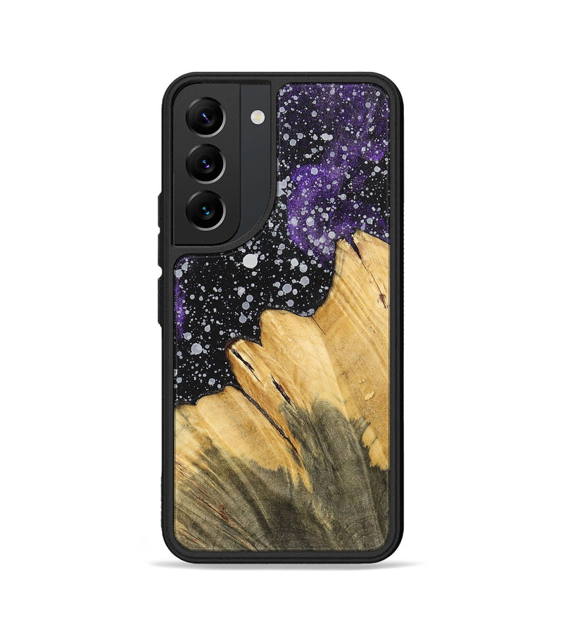 Galaxy S22 Wood+Resin Phone Case - Tatyana (Cosmos, 700540)