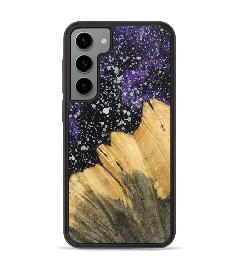 Galaxy S23 Plus Wood+Resin Phone Case - Tatyana (Cosmos, 700540)