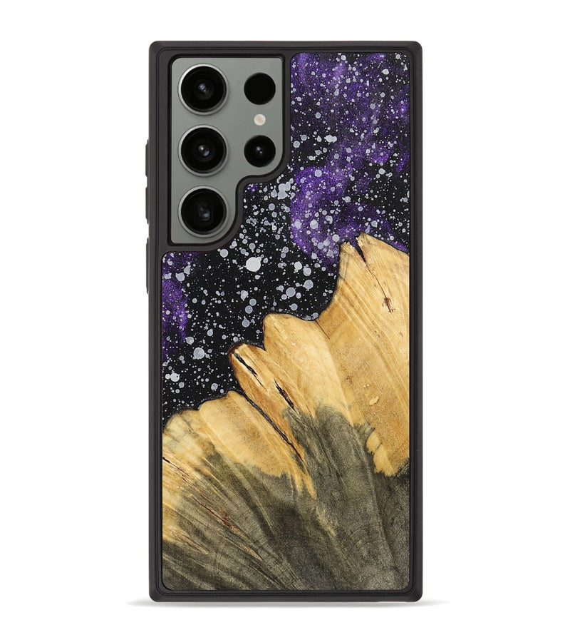 Galaxy S23 Ultra Wood+Resin Phone Case - Tatyana (Cosmos, 700540)
