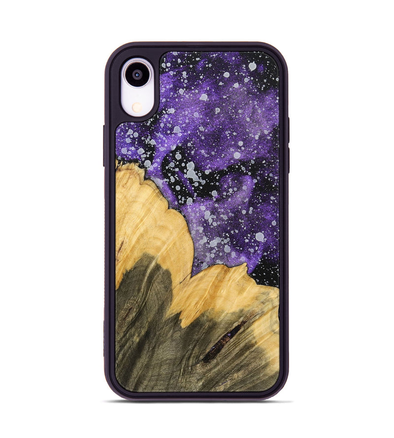 iPhone Xr Wood+Resin Phone Case - Amaya (Cosmos, 700546)
