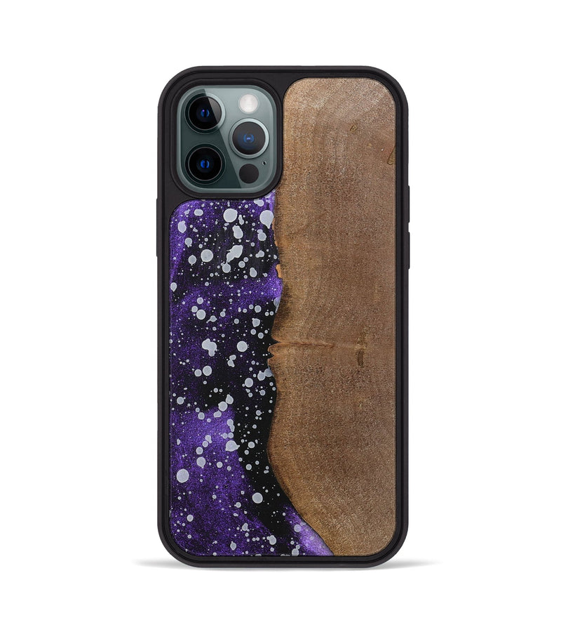 iPhone 12 Pro Wood+Resin Phone Case - Mack (Cosmos, 700547)