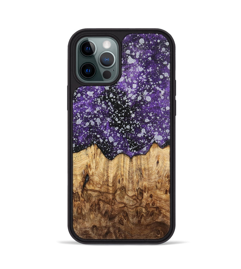 iPhone 12 Pro Wood+Resin Phone Case - Ramona (Cosmos, 700548)