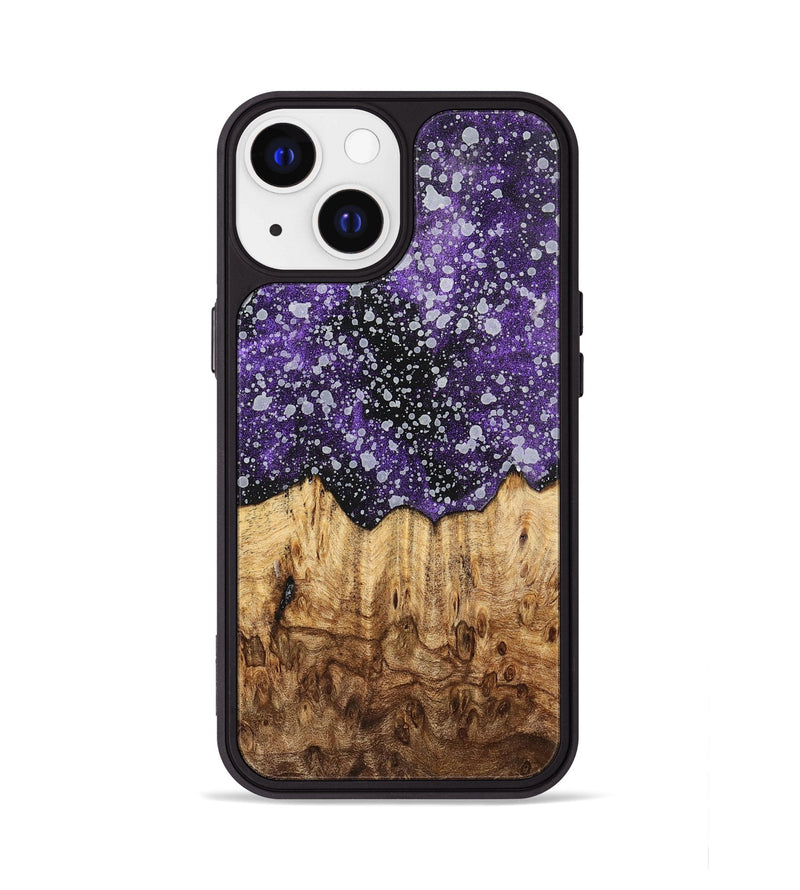 iPhone 13 Wood+Resin Phone Case - Ramona (Cosmos, 700548)
