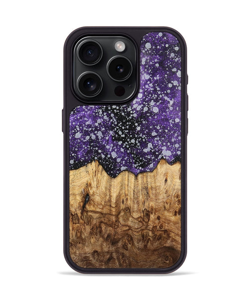 iPhone 15 Pro Wood+Resin Phone Case - Ramona (Cosmos, 700548)