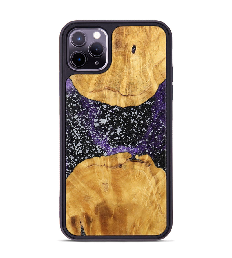 iPhone 11 Pro Max Wood+Resin Phone Case - Diego (Cosmos, 700571)