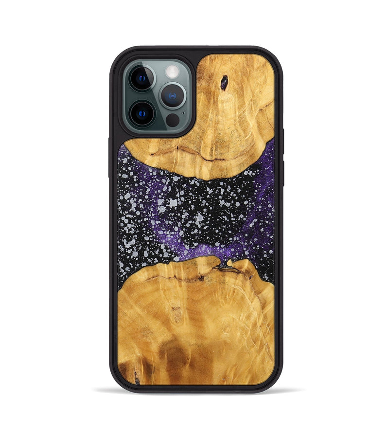 iPhone 12 Pro Wood+Resin Phone Case - Diego (Cosmos, 700571)