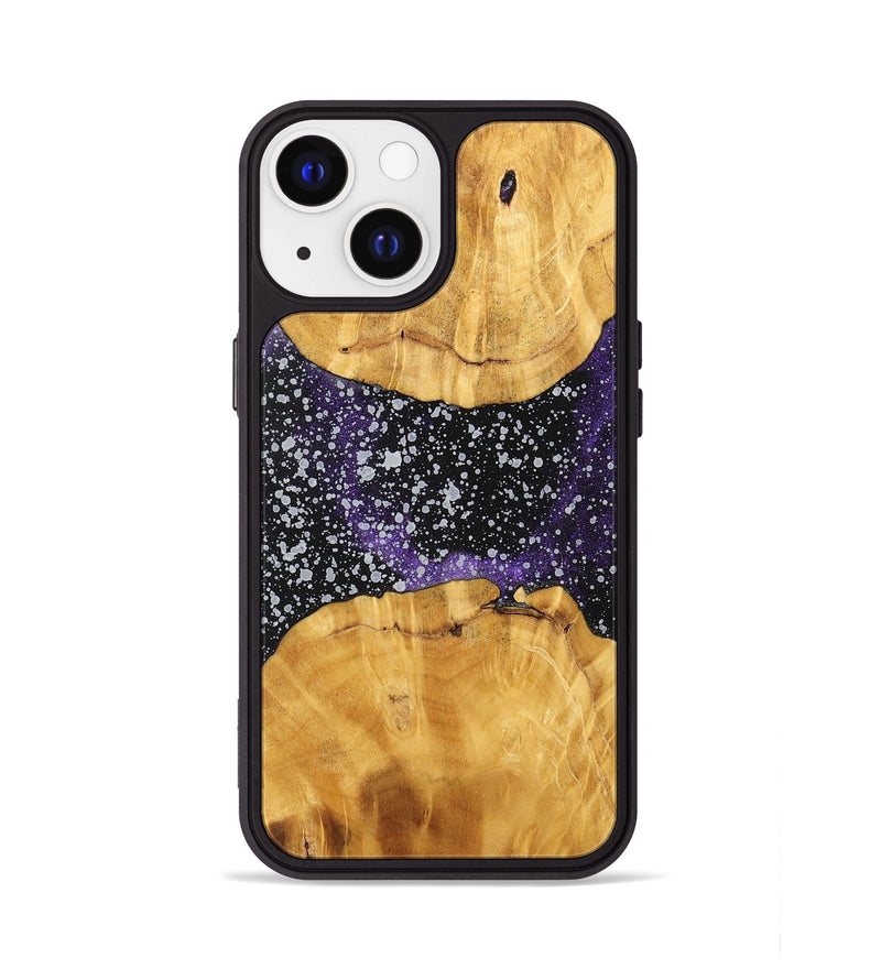 iPhone 13 Wood+Resin Phone Case - Diego (Cosmos, 700571)