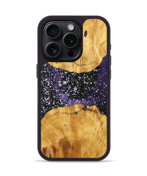 iPhone 15 Pro Wood+Resin Phone Case - Diego (Cosmos, 700571)