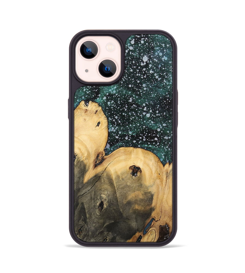 iPhone 14 Wood+Resin Phone Case - Joe (Cosmos, 700572)