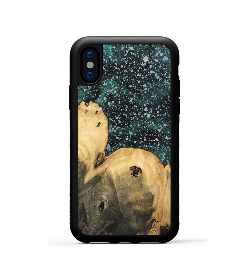 iPhone Xs Wood+Resin Phone Case - Joe (Cosmos, 700572)