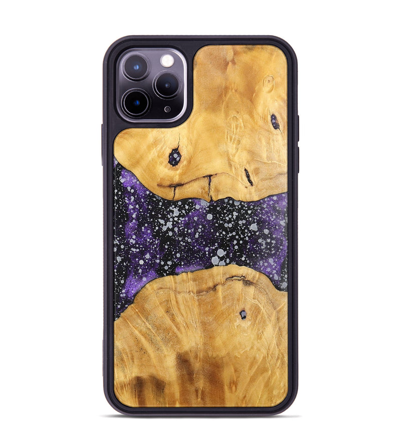 iPhone 11 Pro Max Wood+Resin Phone Case - Nellie (Cosmos, 700583)