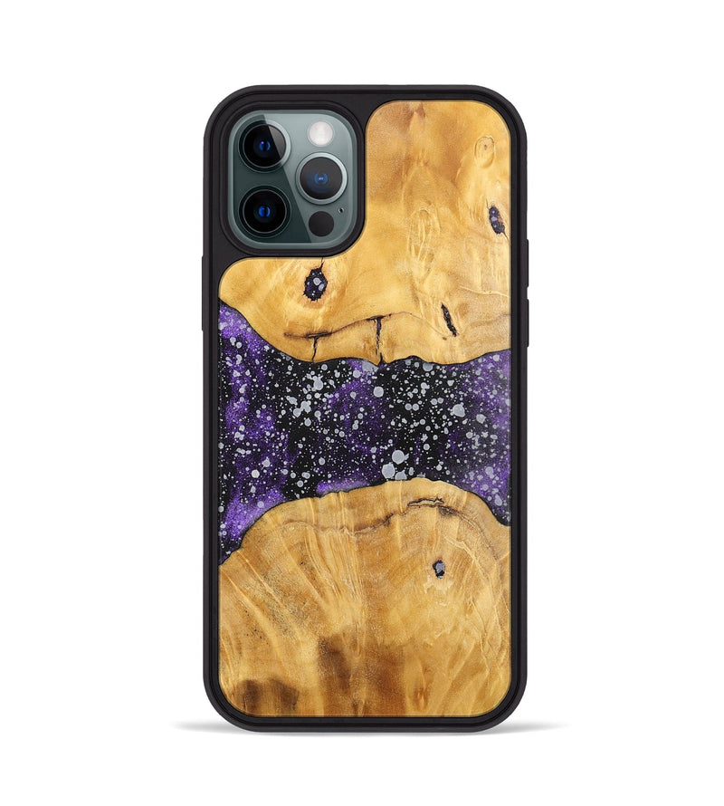 iPhone 12 Pro Wood+Resin Phone Case - Nellie (Cosmos, 700583)