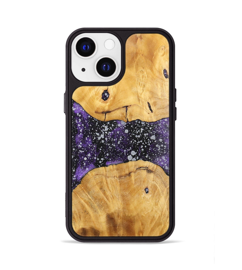 iPhone 13 Wood+Resin Phone Case - Nellie (Cosmos, 700583)