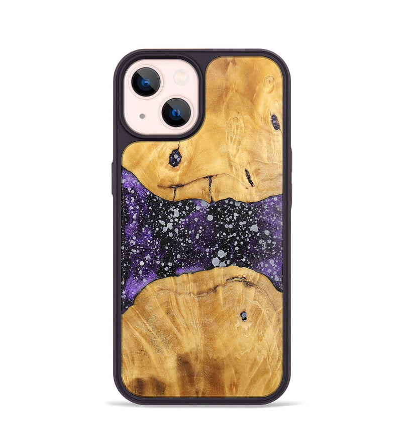 iPhone 14 Wood+Resin Phone Case - Nellie (Cosmos, 700583)