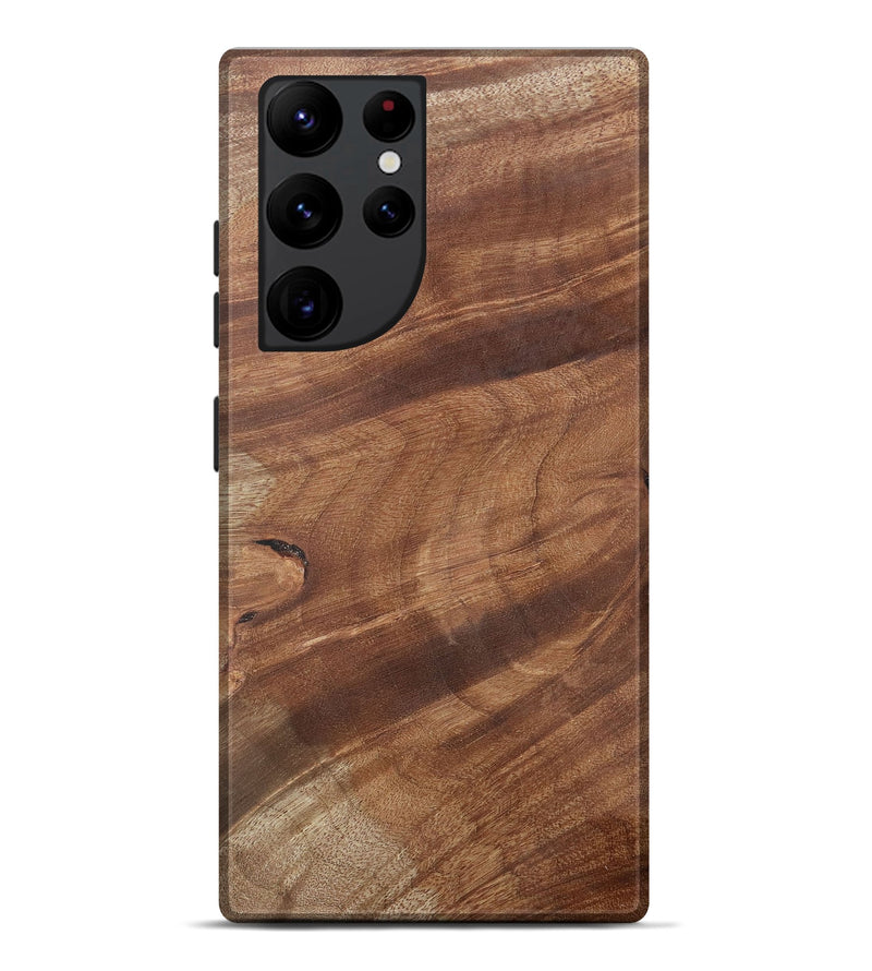 Galaxy S22 Ultra  Live Edge Phone Case - Lisa (Wood Burl, 700598)