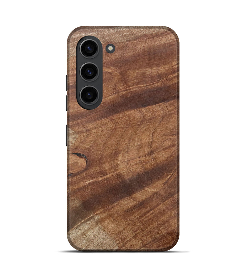 Galaxy S23  Live Edge Phone Case - Lisa (Wood Burl, 700598)