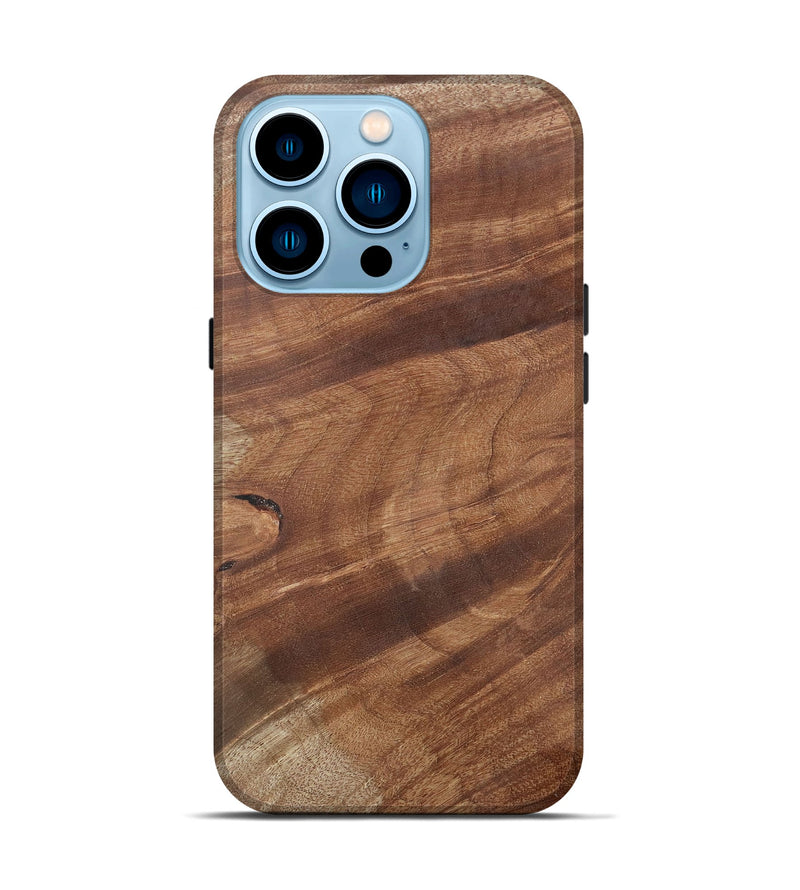 iPhone 14 Pro  Live Edge Phone Case - Lisa (Wood Burl, 700598)