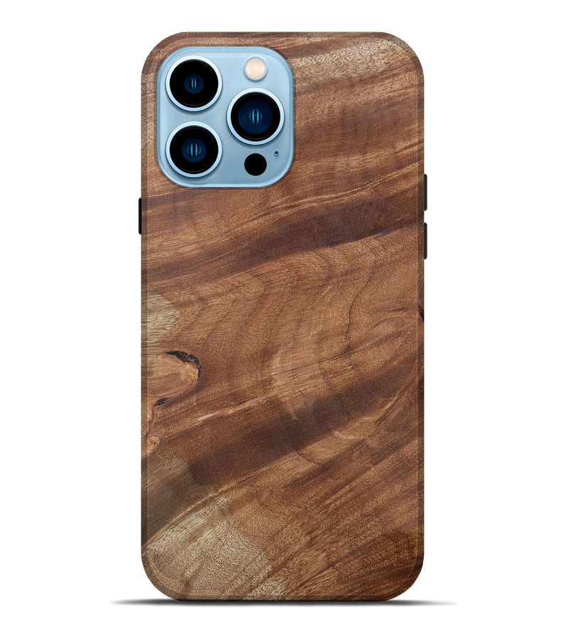 iPhone 14 Pro Max  Live Edge Phone Case - Lisa (Wood Burl, 700598)