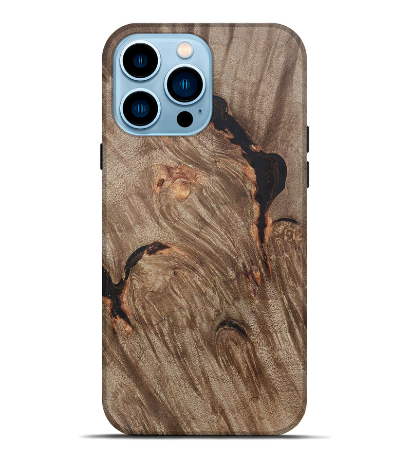 iPhone 14 Pro Max  Live Edge Phone Case - Savanna (Wood Burl, 700602)