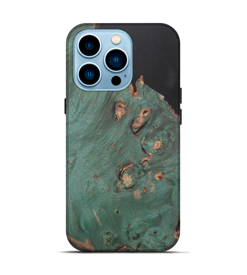 iPhone 14 Pro  Live Edge Phone Case - Ryker (Wood Burl, 700603)