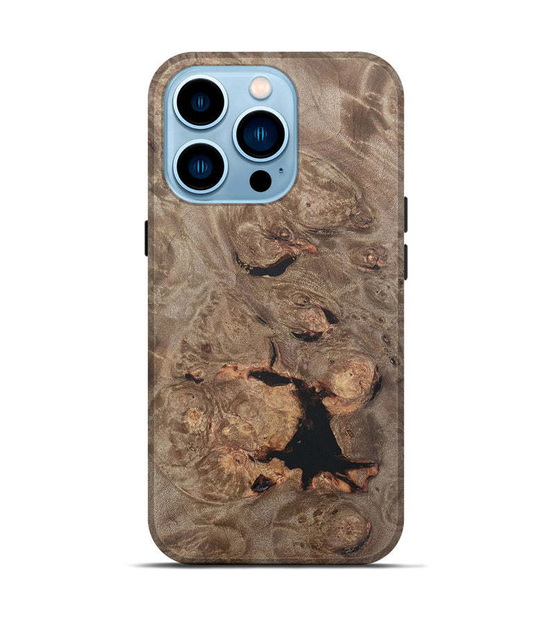 iPhone 14 Pro  Live Edge Phone Case - Charlie (Wood Burl, 700604)