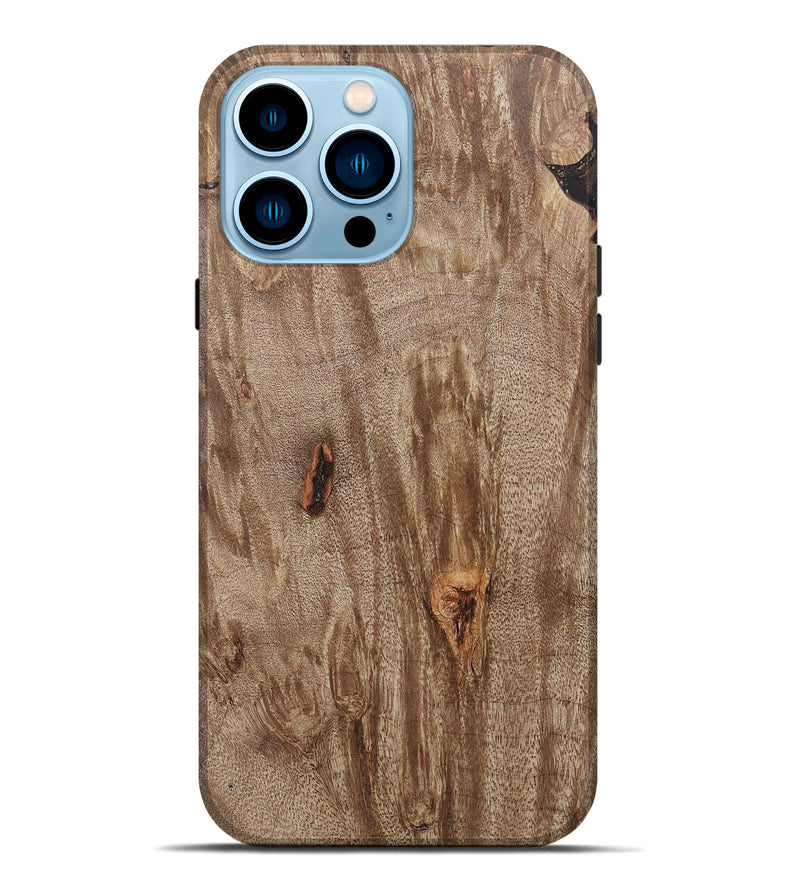 iPhone 14 Pro Max  Live Edge Phone Case - Christina (Wood Burl, 700605)