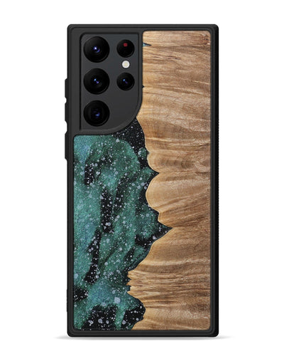 Galaxy S22 Ultra Wood+Resin Phone Case - Kaylin (Cosmos, 700691)