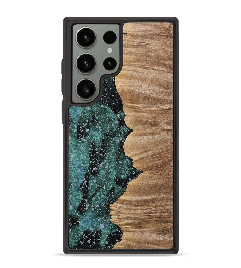 Galaxy S23 Ultra Wood+Resin Phone Case - Kaylin (Cosmos, 700691)