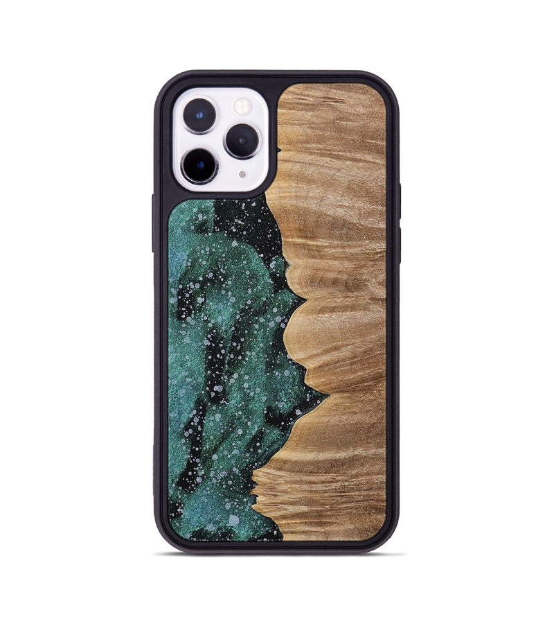iPhone 11 Pro Wood+Resin Phone Case - Kaylin (Cosmos, 700691)