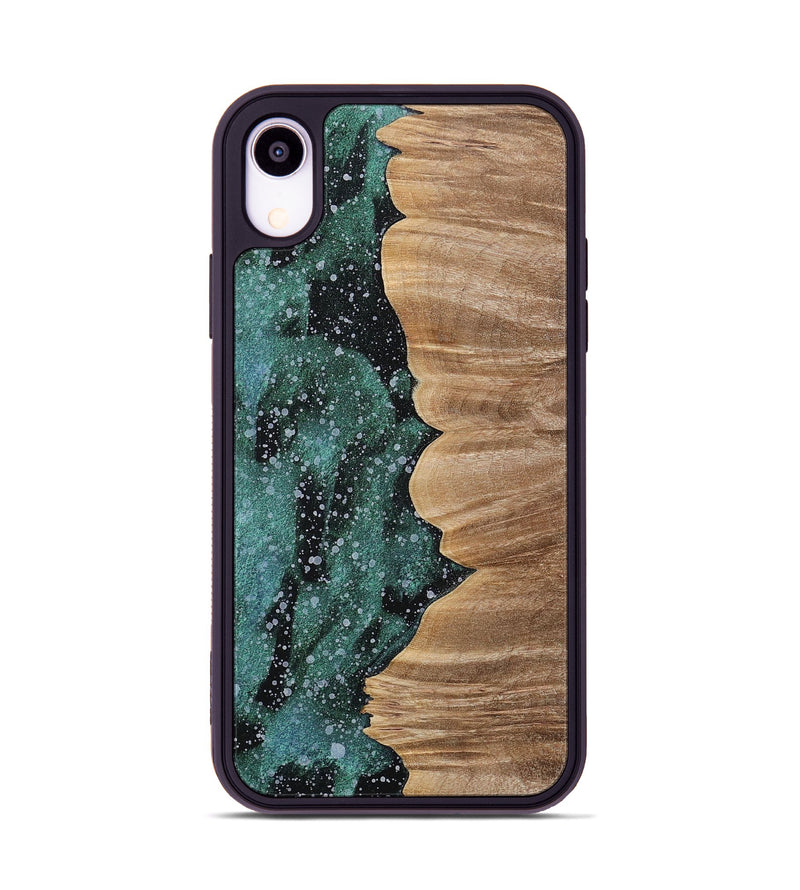 iPhone Xr Wood+Resin Phone Case - Kaylin (Cosmos, 700691)