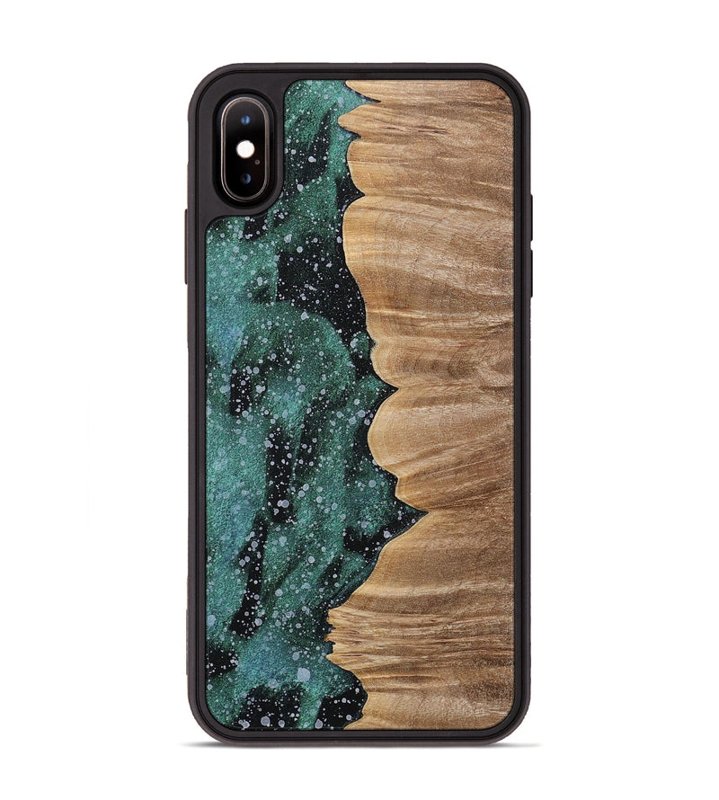 iPhone Xs Max Wood+Resin Phone Case - Kaylin (Cosmos, 700691)