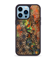 iPhone 14 Pro Max Wood+Resin Phone Case - Kerry (Pattern, 700696)