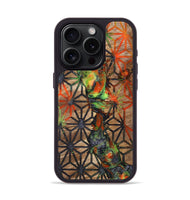 iPhone 15 Pro Wood+Resin Phone Case - Kerry (Pattern, 700696)