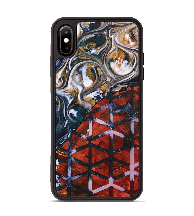 iPhone Xs Max Wood+Resin Phone Case - Devon (Pattern, 700815)