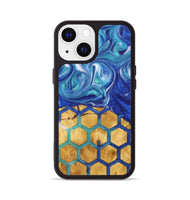 iPhone 13 Wood+Resin Phone Case - Athena (Pattern, 700822)
