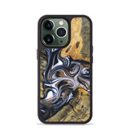 iPhone 13 Pro Wood+Resin Phone Case - Isaac (Mosaic, 700841)