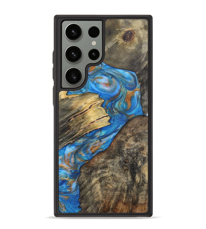 Galaxy S23 Ultra Wood+Resin Phone Case - Reid (Mosaic, 700846)