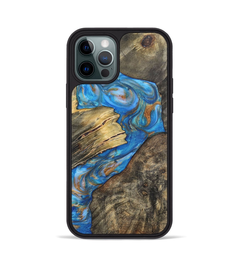iPhone 12 Pro Wood+Resin Phone Case - Reid (Mosaic, 700846)