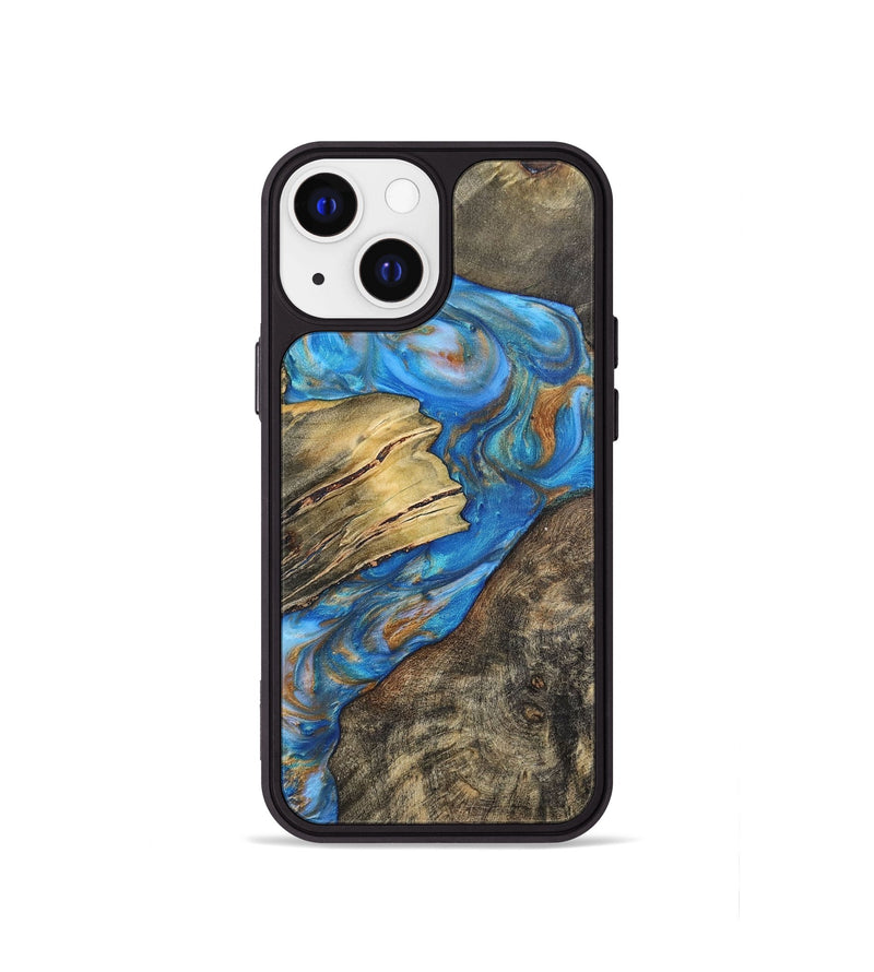 iPhone 13 mini Wood+Resin Phone Case - Reid (Mosaic, 700846)
