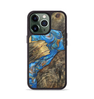 iPhone 13 Pro Wood+Resin Phone Case - Reid (Mosaic, 700846)