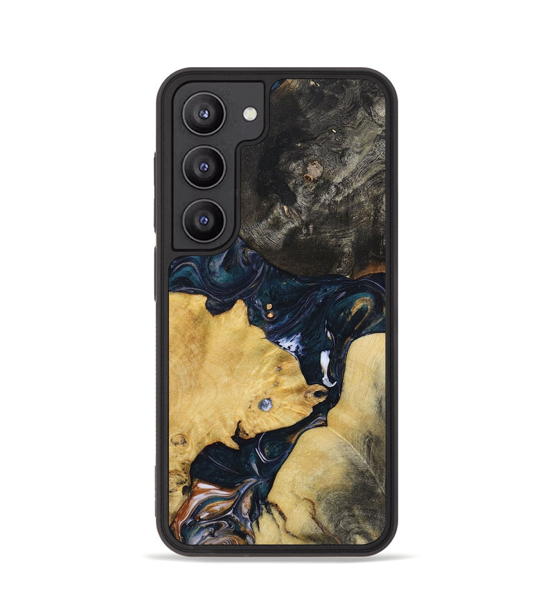 Galaxy S23 Wood+Resin Phone Case - Donald (Mosaic, 700847)