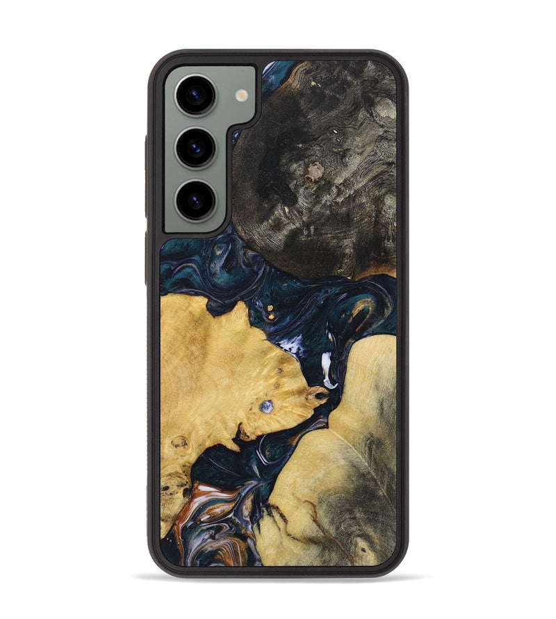 Galaxy S23 Plus Wood+Resin Phone Case - Donald (Mosaic, 700847)
