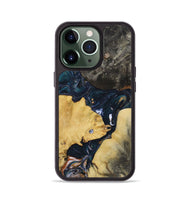 iPhone 13 Pro Wood+Resin Phone Case - Donald (Mosaic, 700847)