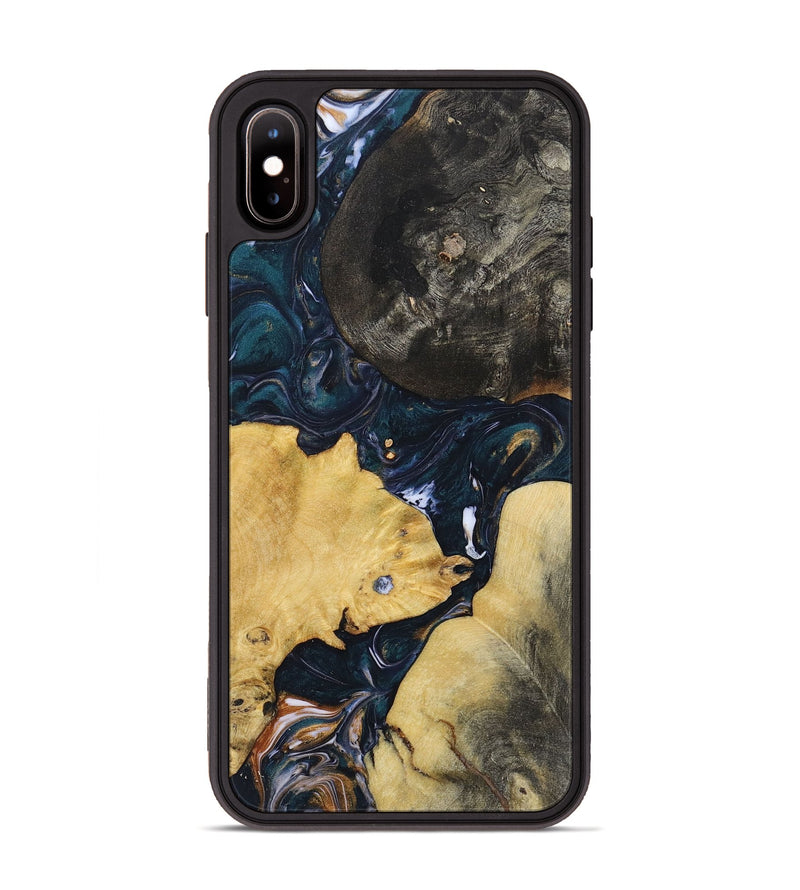 iPhone Xs Max Wood+Resin Phone Case - Donald (Mosaic, 700847)